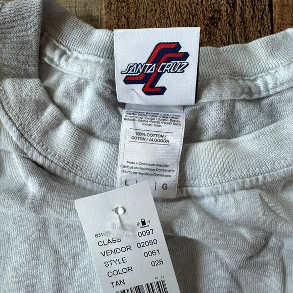 Santa Cruz Men’s Size Large Short Sleeve Tie Dye Graphic Tee Shirt - Picture 6 of 8